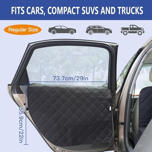 2-Pack Dog Car Door Protector for VW Volkswagen Tiguan 2018-2025