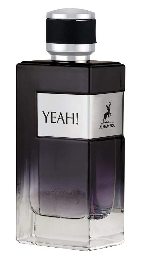 Maison Alhambra Yeah! Eau de Parfum Spray for Men, 3.4 Ounce