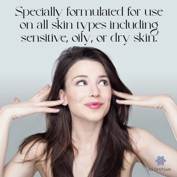 Antioxidant Serum C - 20% Vitamin C Face Serum for Glowing Skin, Anti-Aging, UV Protection - Brightens Skin, Helps Blemishes - RX Systems PF