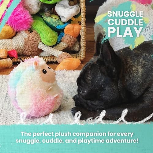 Snugarooz Toy Box Takeover for Small Breeds – Spikey Baby, Twist & Shake Nylon Bone, Baby Shelldon & Lil Cooler – Mixed Texture Playset for Chewing, Cuddling & Fun