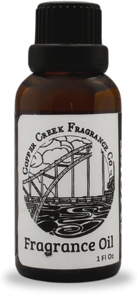 Copper Creek Amber Tonka Bean (Type* Compatible with) Scented Crafting Fragrance Oil for Bath and Body Products, Perfumes and Candles, 4 Oz
