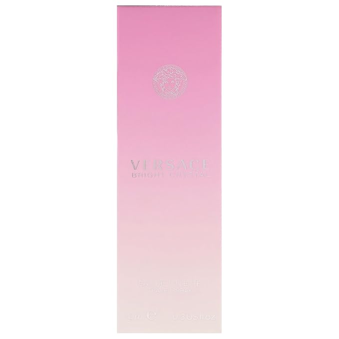 Versace Bright Crystal for Women Eau De Toilette Spray, Fresh, 0.3 Oz