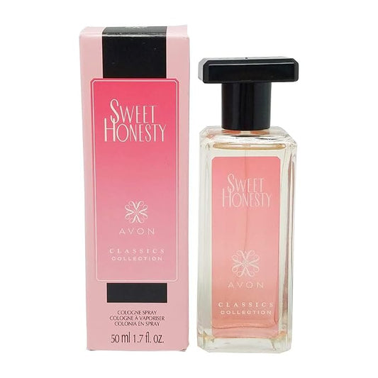AVON Sweet Honesty Cologne for Women — Fresh Cedarwood Long Lasting Perfumes for Women — Clean Floral Women’s Fragrances with Rose and Lily, 1.7 fl oz — Designer Womens Perfume Gift