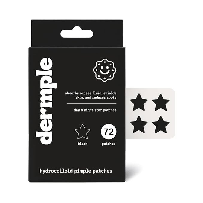 Pimple Patch Color Paper Boxes (72 Count) (Black)