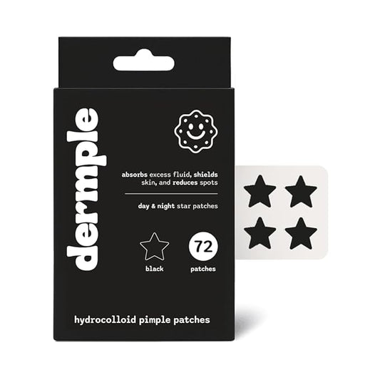Pimple Patch Color Paper Boxes (72 Count) (Black)