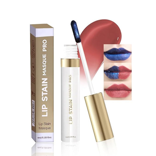 Lip Stain Peel Off – Wipe-Off Lip Stain Tattoo | Long Lasting Waterproof Lip Tint, High-Pigment Matte Lip Color, Smudge & Transfer Proof Lip Stains Masque, Kiss-Proof All-Day Lip Makeup 06#