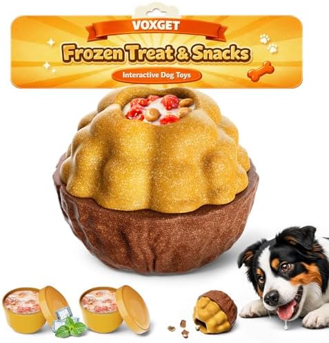 Interactive Frozen Dog Treat Toy for Chewers with Popsicle Molds