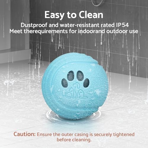 Interactive Dog Toys, [2026 Latest] Smart Dog Balls, 4 Movement Modes, Durable TPU Material, Motion Activated Automatic Moving Rolling Ball for Small/Medium/Large Dogs