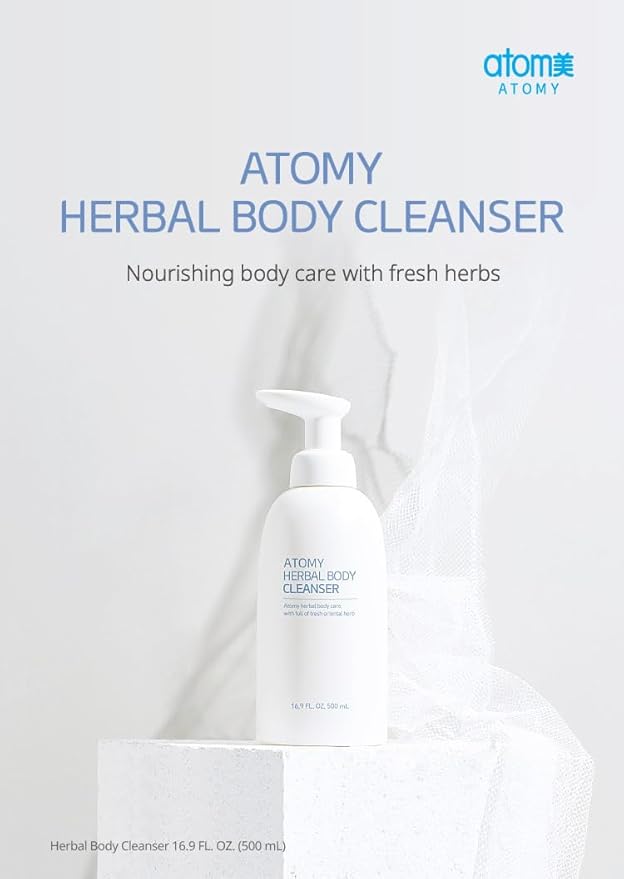 Atomy Herbal Body Cleanser Herbal Body Care with Full of Fresh Oriental Herb - 16.9 Fl Oz