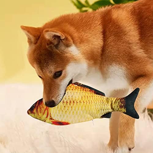 Flopping Fish Electric Dog Toy,Realistic Interac tive for Small Medium Dogs