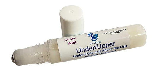 Diva Stuff Under/Upper Under Eye and Above The Lips Wrinkle Treatment, New and Improved Formula, With Manuka Honey, Hyaluronic Acid, Argan Oil, Papaya, Marine Collagen and More