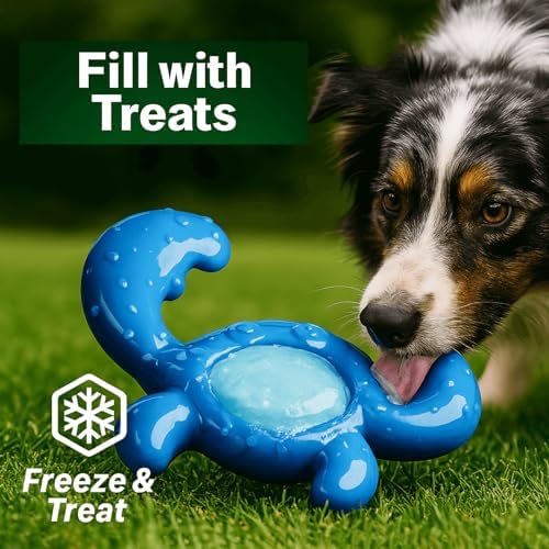 Dog Chew Toys for Aggressive Chewers – Tough Indestructible Dog Toy for Large Dogs, Durable Long-Lasting Chew Bones, Heavy Duty Interactive Dog Toys to Keep Dogs Busy & Relieve Boredom