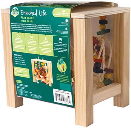 Oxbow Play Table, Rabbit & Guinea Pig Toys, Guinea Pig Accessories