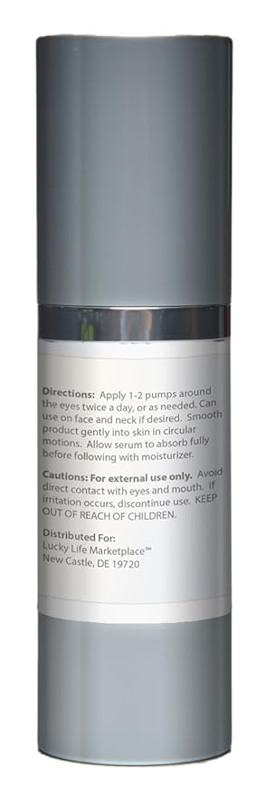 Pro Veona 2x Eye Serum - Anti Aging Eye Serum for Dark Circles & Puffiness - 2 Month Supply - Promote Collagen Production & Skin Cell Renewal - Under Eye Treatment - Vitamin C & E - Wrinkle-Correcting