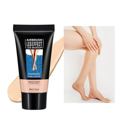 Leg Makeup Waterproof No Transfer,1 Oz Light Glow Leg Vein Cover up Makeup,Leg and Body Scar Cover up Makeup,Long Lasting Body Foundation,Leg Concealer for Women,Leg and Body Makeup Lotion