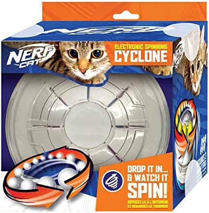 Nerf Dog 6in ABS Wobble LED Fan Bowl with 40mm Ping Pong Ball (NC-7839)