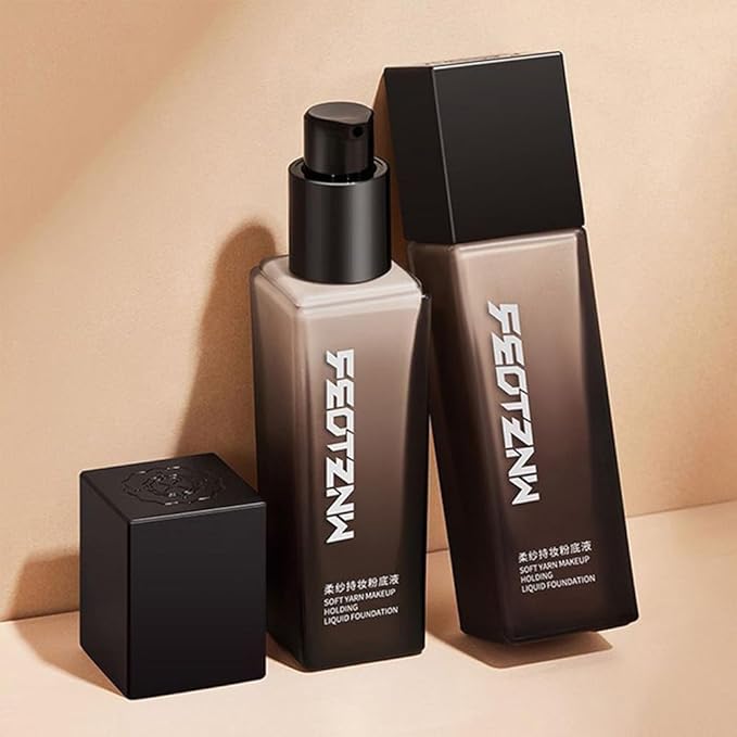 Feotznw Flawless Finish Foundation Makeup - Lightweight Medium Coverage, Semi-Matte Finish for Uneven Skin Tone, Vegan & Cruelty-Free -1.014 Fl Oz-Beige.