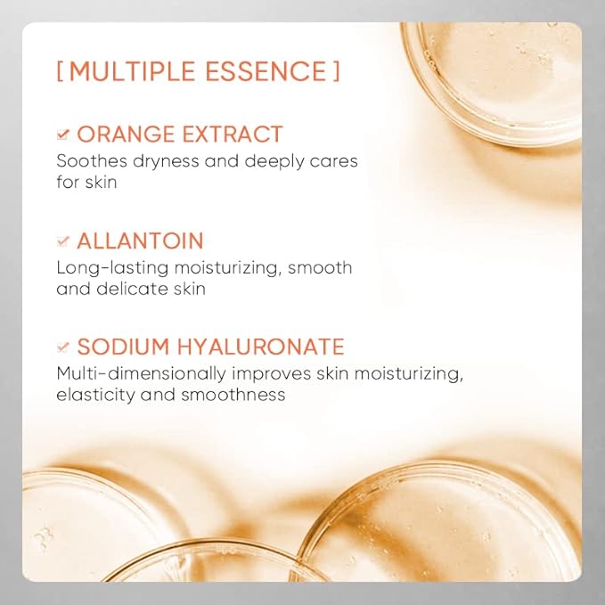 Vitamin C 23% Face Serum – Brightening, Firming, Hydrating, Dark Spot Correction & Anti-Aging Stem Cell Serum | With Hyaluronic Acid, Niacinamide & Glycolic Acid | 21 Ampoules for Glowing Skin