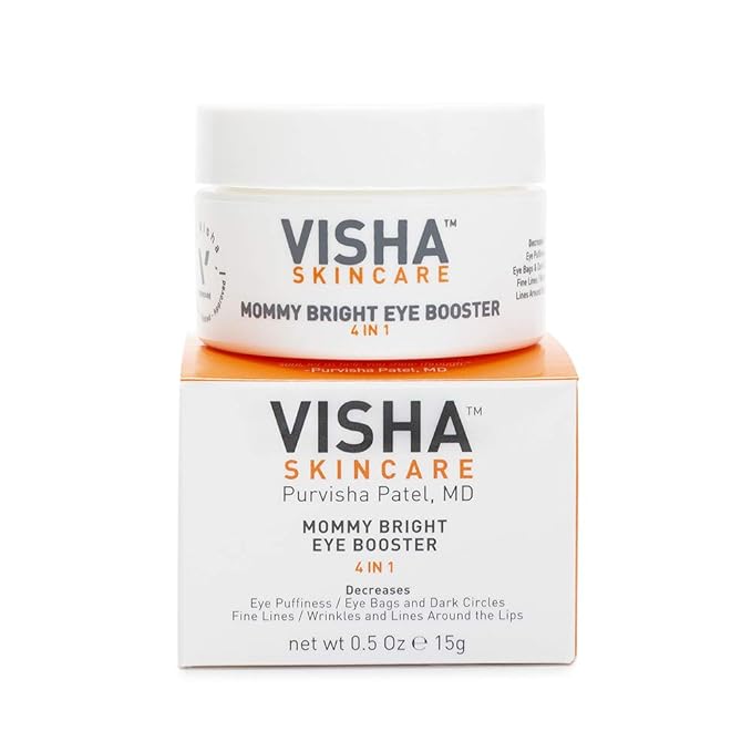 Visha Safe for Pregnant and Nursing Women to Dramatically Reduce Eye Puffiness and Minimize the Appearance of Dark Under-Eye Circles