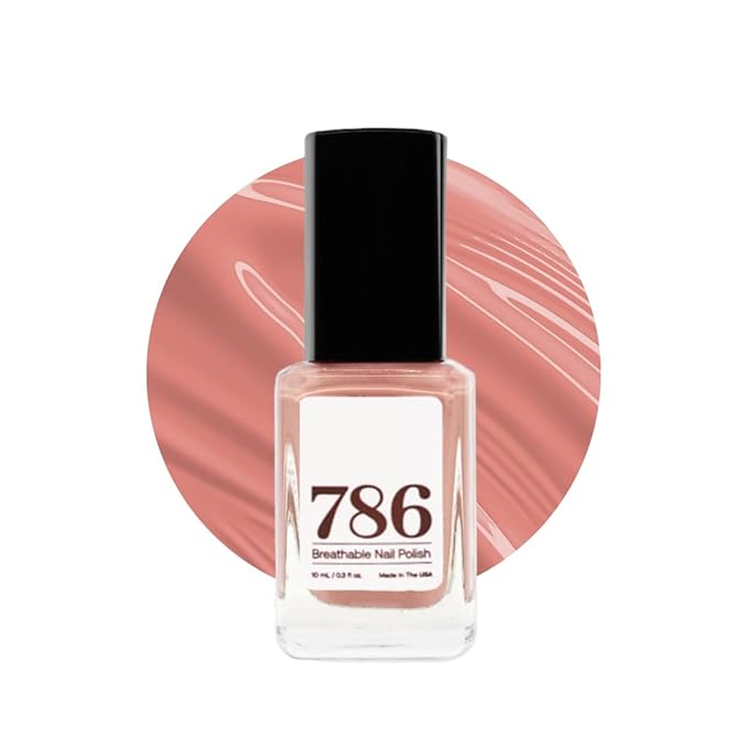 786 Cosmetics Breathable Nail Polish - Halal Nail Polish, Vegan Nail Polish, Cruelty-Free, 11-Free, Fast-Drying Nail Polish (Petra)