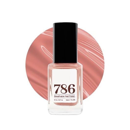 786 Cosmetics Breathable Nail Polish - Halal Nail Polish, Vegan Nail Polish, Cruelty-Free, 11-Free, Fast-Drying Nail Polish (Petra)