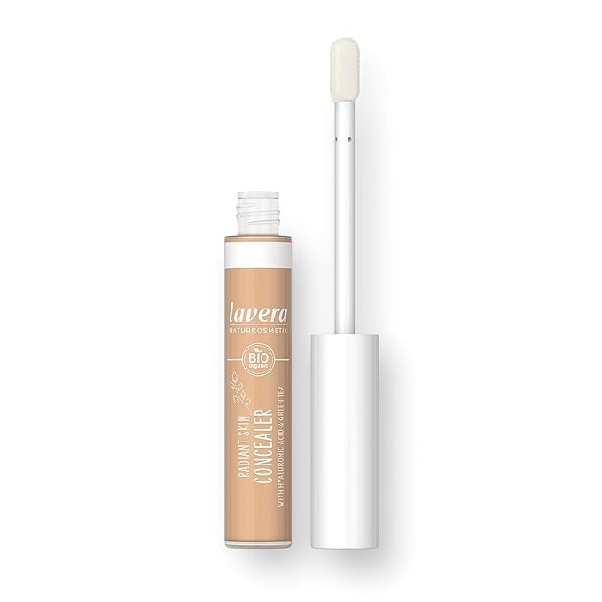 lavera Radiant Skin Concealer - Medium 03 - Conceal dark circles & blemishes - up to 8 hours hold - moisturising - vegan - natural cosmetics 1.8 Fl Oz