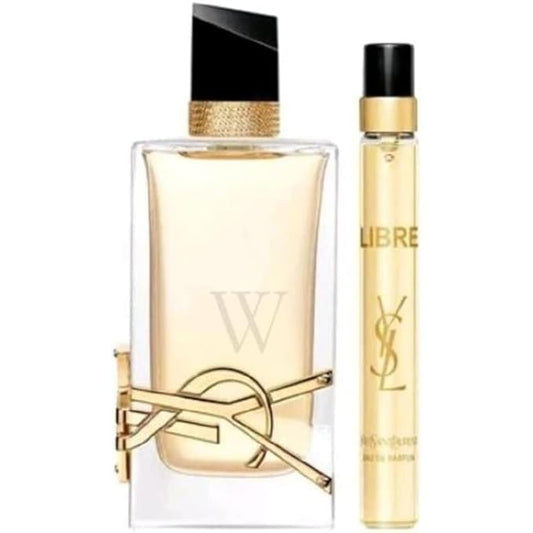 Libre by Yves Saint Laurent for Women - 2 Pc Gift Set 3oz EDP Spray, 0.33oz EDP Spray