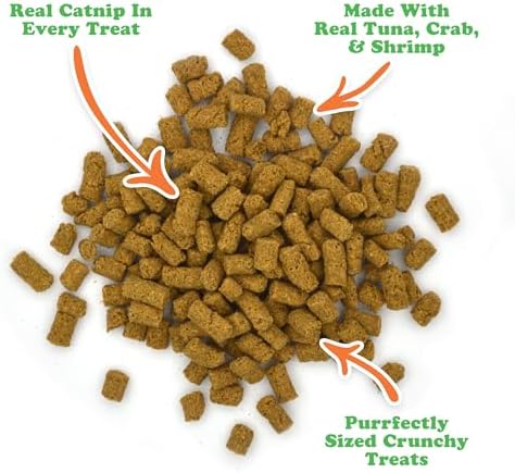 Meowijuana Knock 'n' Nibble Toy & Treat Bundle | Winter Buddy & Seafood