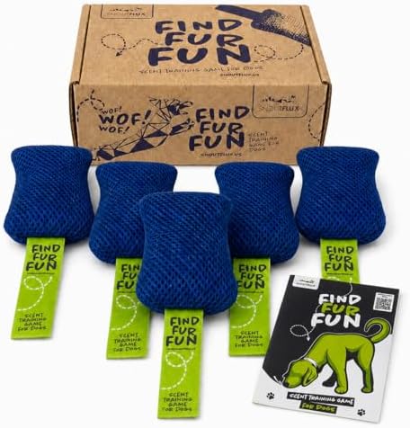 FIND-FUR-FUN Scent Training Game for Dogs with Step-by-Step Video Guide