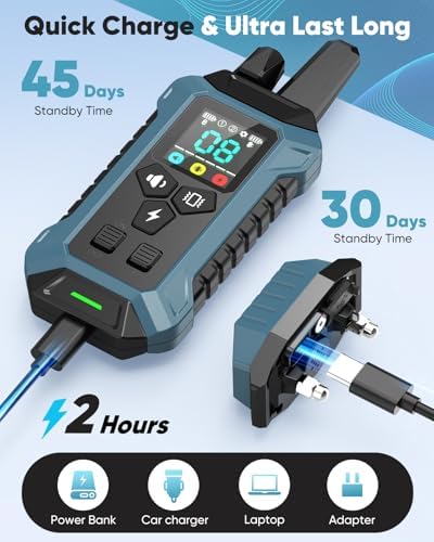 Remote Dog Training Collar, 3000FT Range, IP67 Waterproof, Rechargeable