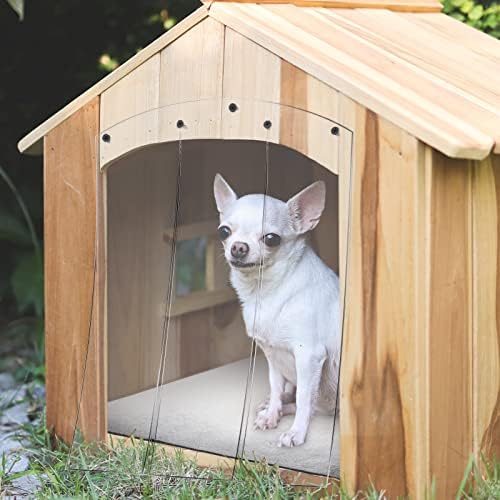 Amyhill Dog Door Flap Self Heating Thermal Pet Pad 24x18,13.4 x 20.5 Inch
