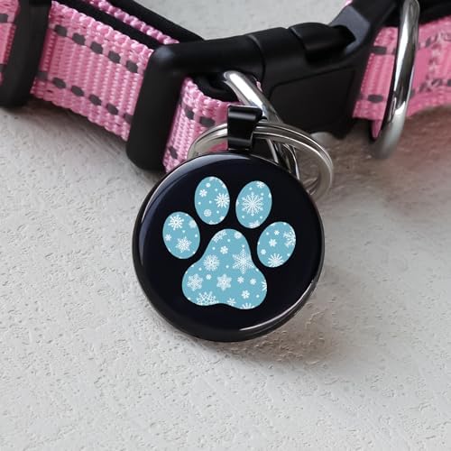 MYLUCKYTAG QR Code Pet ID | Personalized Dog & Cat Collar Tag | Online Profile with Instant Scanned Location Alert Email