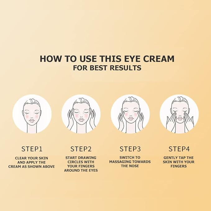 Caviar Black Gold Moisturizing Eye Cream Skin Rejuvenation Dark Circles Smoothing Wrinkles 60gm 2.12oz