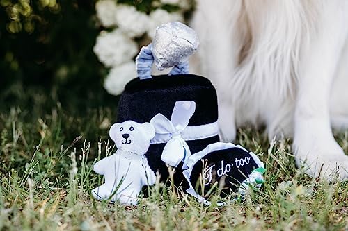 ZippyPaws Burrow Interactive Dog & Puppy Toys for Boredom- Wedding Ring Box
