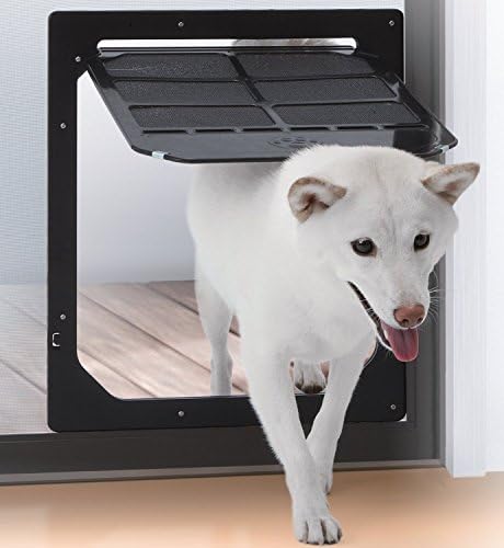 TAKARA INDUSTRY Pet Dog Door for Screens, Medium/Large