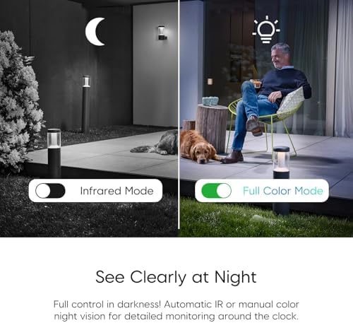 VSTARCAM 2K+2K Cameras for Home Security Indoor, Dual Cameras, 360° Pan-Tilt, Color Night Vision, Motion Detection, Real-time Alerts, 2-Way Audio, Works with Alexa,Cloud & SD Card Storage(up to 256GB)