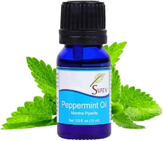 Peppermint Essential Oil Therapeutic Grade Aromatherapy Oils Fragrance Oil for Diffuser Yoga Massage & DIY Personal Care 10 ml