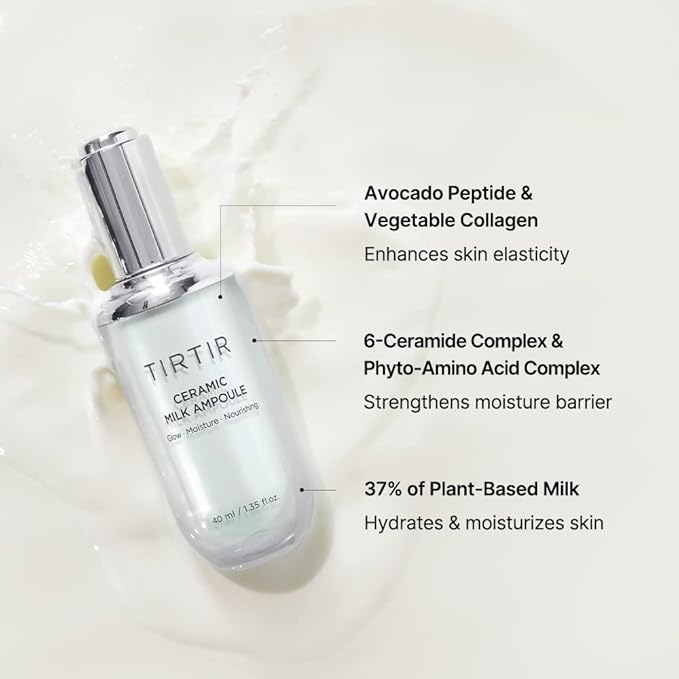 Glowy Plumping Skin Ritual Trio - Milk Skin Toner + Ceramic Milk Ampoule + Collagen Eye Cream
