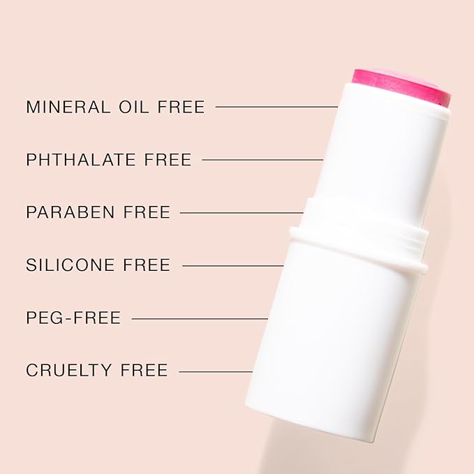 Boomstick GLO ® + Boomstick Peony Pink ™ Buildable Lip & Cheek Tint Makeup Sticks, Moisturizer Stick & Subtle Pink Shine - BOOM! by Cindy Joseph Cosmetics