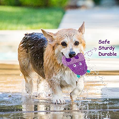 No Stuffing Dog Toys -8 Pack Squeaky Dog Crinkle Toys for Small Medium Dogs