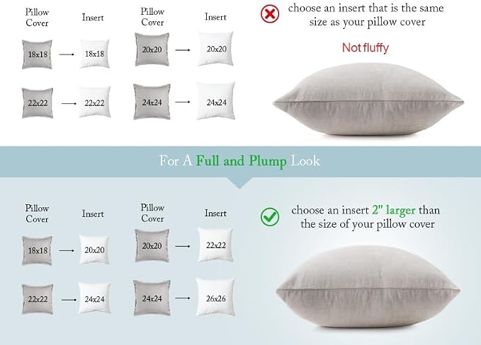 puredown® Feather Down Filled 14x22 Pillow Inserts, Lumbar Pillow Inserts for Decorative Throw Pillow, Bed, Couch and Home Decor