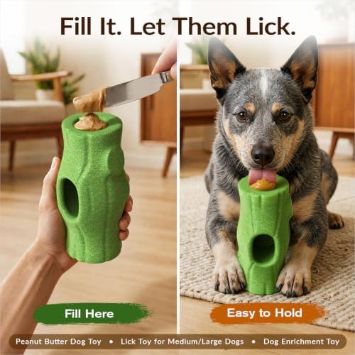 KADTC XL 3-in-1, Frozen Treat Dog Toy, Tough Chew Toy, Lick Bone for Dogs
