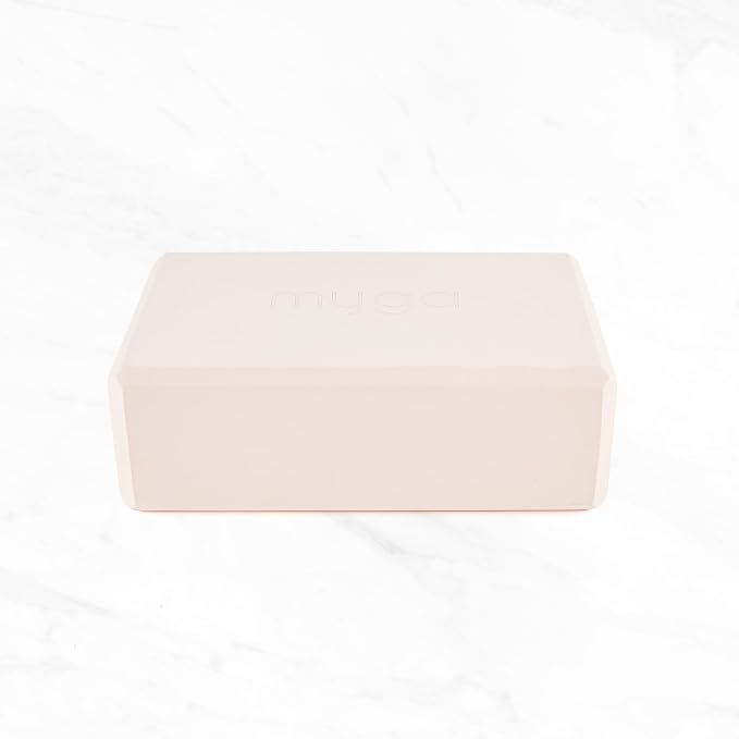 MYGA Yoga Block,Lightweight EVA Foam Yoga Brick,High Density Non-Slip Block for Yoga Poses, Pilates, Balance and Flexibility