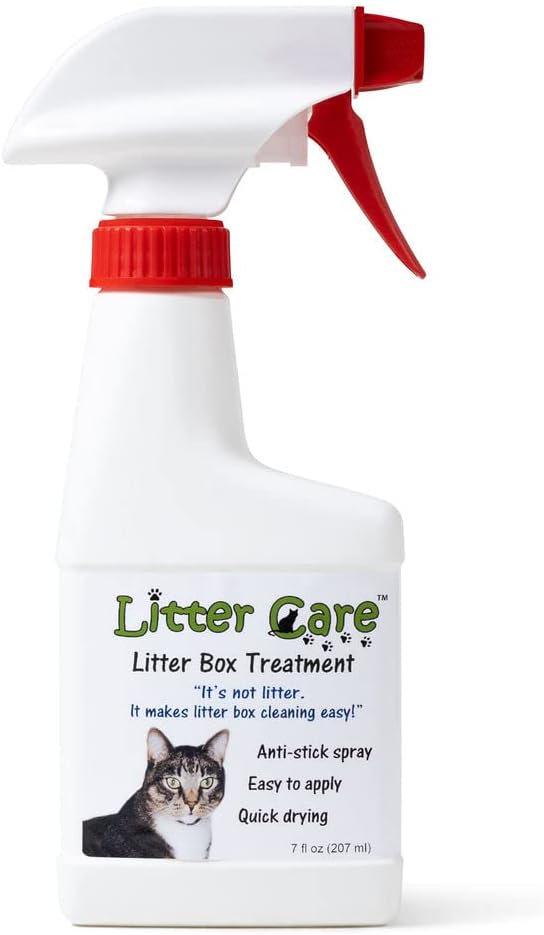 A Non-Stick Spray Coating for The Litter Box or pet Enclosure