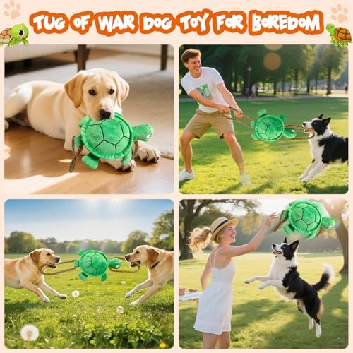 Rope Dog Toys for Aggressive Chewers, Large Dogs Tug of War Toy