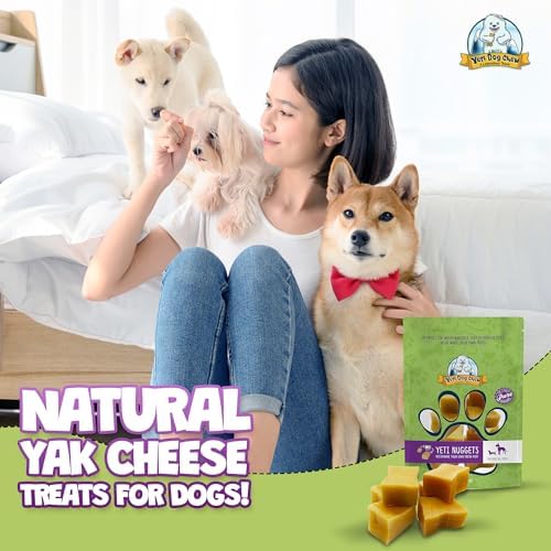 Yeti Refill Nuggets for Puff & Play Toys, Yak Cheese Treats, 6 Pc, Cheese