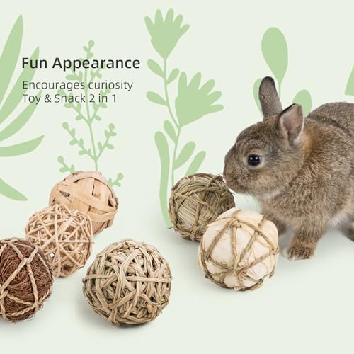 andwe Small Animals Play Balls Rolling Chew Toys (Pack of 9)