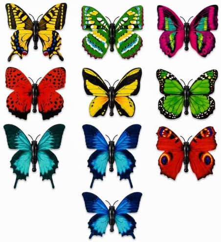 10 Pack Butterfly Spinner Refills for Indoor Cats and Kittens