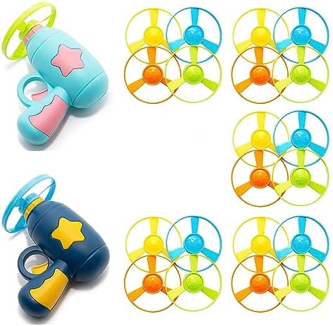 22PCS Cat Fetch Toys, Interactive Flying Cat Toy with Flying Propellers, Cat Kitten Tracks Toy for Training Hunting Chasing