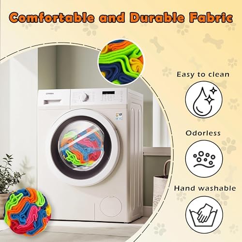 ABULL 7.9" Snuffle Ball for Dogs, Interactive Puzzle Toy & Slow Feeder